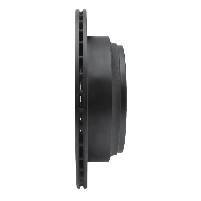 Acura SLX Brake Rotor (1) - Rear Right - R1 Concepts - Drilled & Slotted - Black - `92-`04